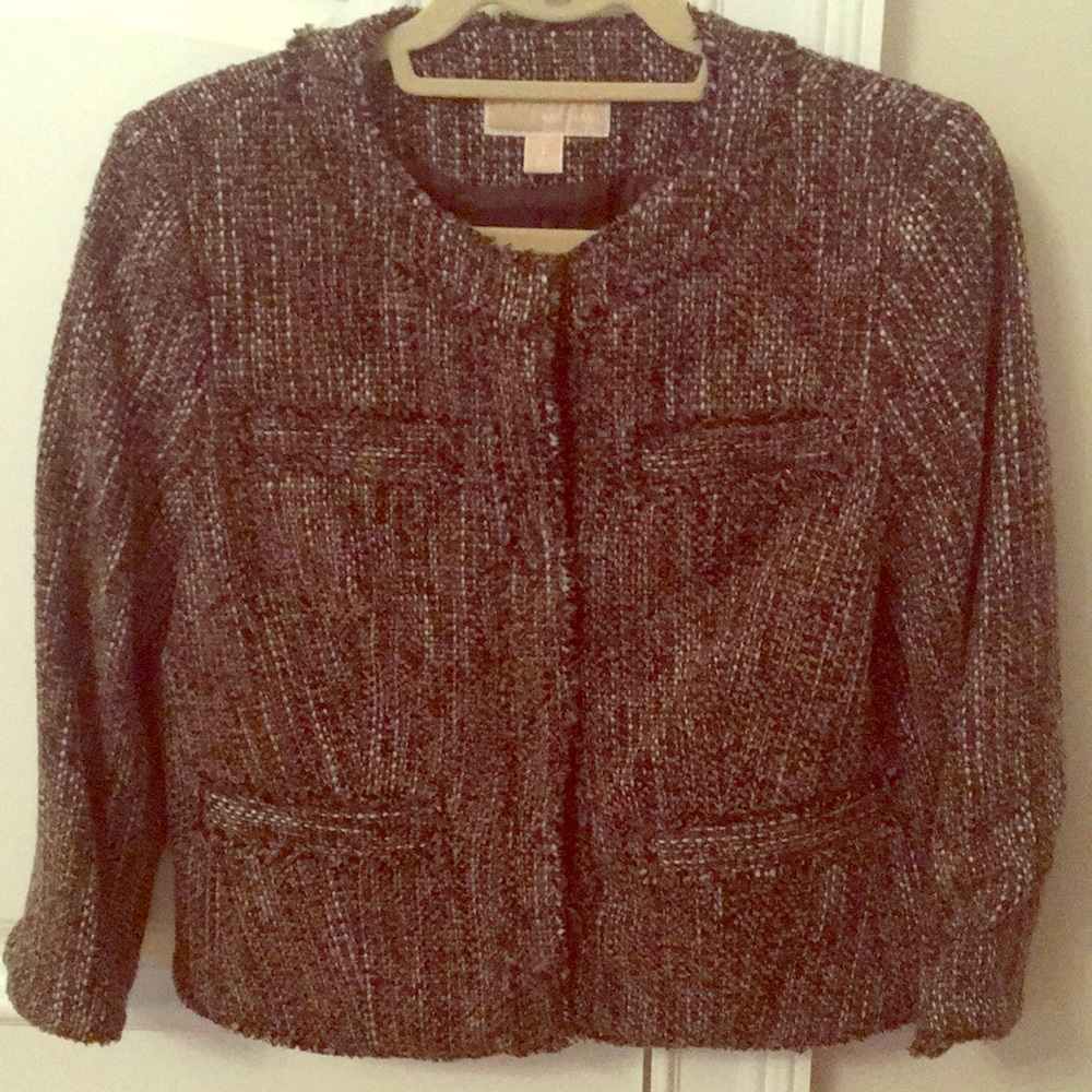 Michael Michael Kors “Channel Type” Tweed Jacket
